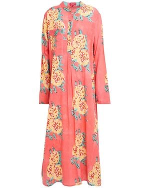 Lisa Corti Midi Dress Cotton - Red