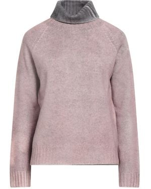 Aragona Turtleneck Wool, Cashmere - Pink
