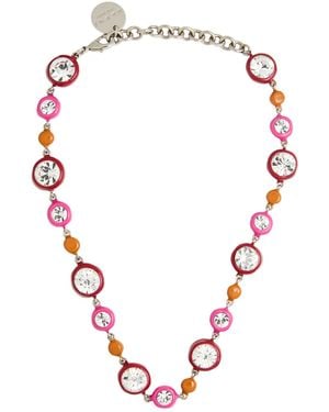 Marni Necklace Metal - Red