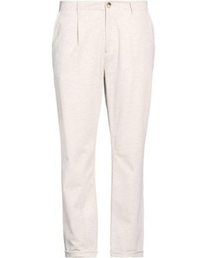 Aeronautica Militare Trousers Viscose, Polyester, Polyamide, Elastane - Natural