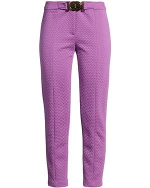Moschino Couture X Smiley Pants Polyamide, Cotton - Purple