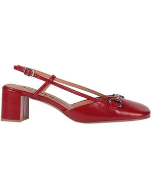 Bibi Lou Court Shoes - Red