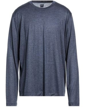 Fedeli T-Shirt Wool - Blue