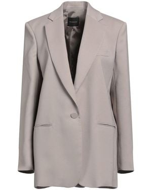 ANDAMANE Taupe Blazer Polyester - Gray