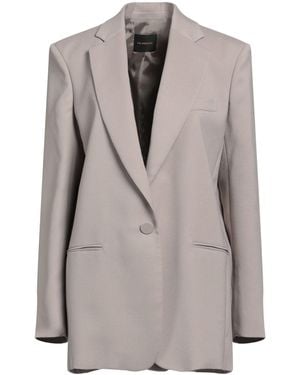 ANDAMANE Taupe Blazer Polyester - Gray