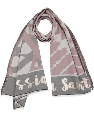 ALESSIA SANTI Scarves - Gray