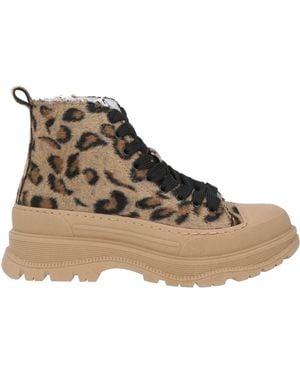 2Star Ankle Boots Textile Fibres - Brown