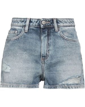 ICON DENIM Denim Shorts Cotton - Blue