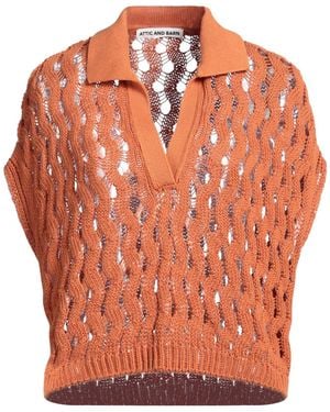 Attic And Barn Jumper - Orange
