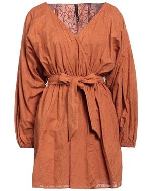 Manila Grace Mini Dress - Orange