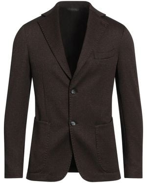 Takeshy Kurosawa Blazer Polyester, Viscose, Elastane - Black
