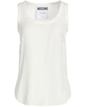Moschino Tank Top Viscose - White