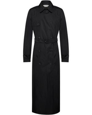 Dries Van Noten Overcoat & Trench Coat Polyester - Black