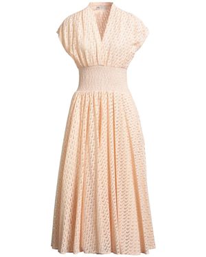 Tory Burch Midi Dress - Natural