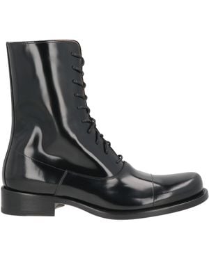 The Row Ankle Boots Leather - Black