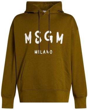 MSGM Sweatshirt Cotton - Green
