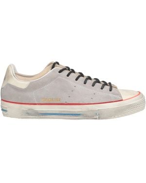 HIDNANDER Archetypal Sneakers Leather, Textile Fibers - White