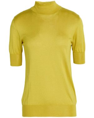 Fedeli Turtleneck Silk - Yellow