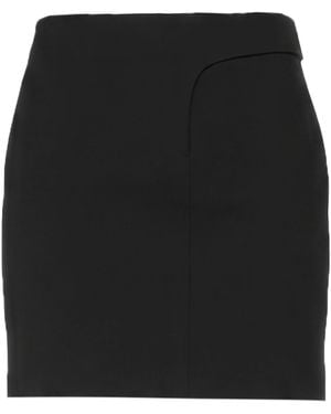 Jacquemus Mini Skirt Polyester, Viscose, Cotton, Elastane - Black