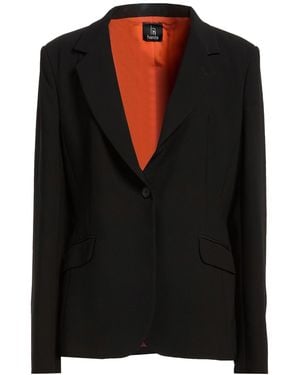 Hanita Blazer Polyester, Elastane - Black