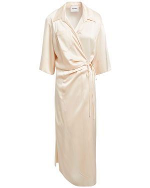 Nanushka Vestito Lungo - Bianco