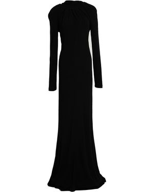 Alberta Ferretti Maxi Dress Viscose - Black
