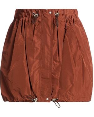 Tod's Mini Skirt Polyamide, Viscose - Brown