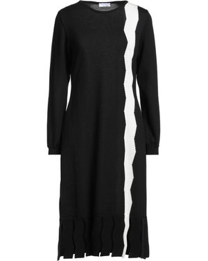 NEERA 20.52 Midi Dress - Black