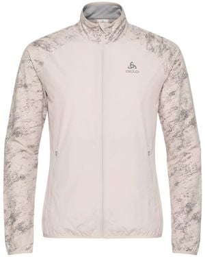 Odlo Jacket Recycled Polyester - Natural