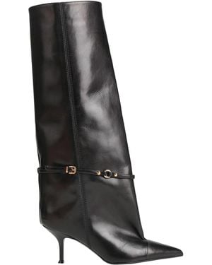 Lella Baldi Boot Leather - Black
