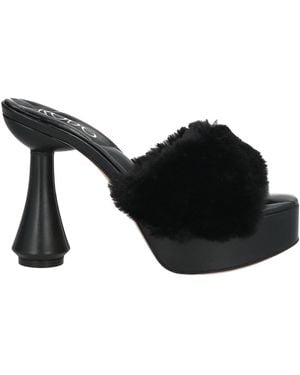 Rodo Sandals Leather - Black
