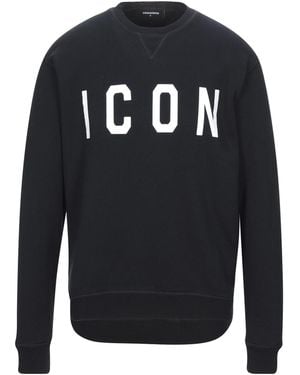 DSquared² Sweatshirt Cotton, Elastane - Blue