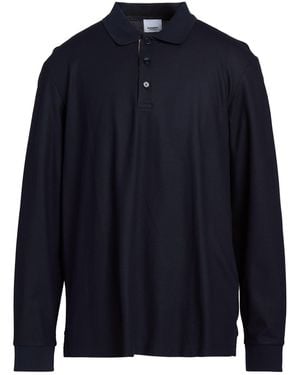 Burberry Midnight Polo Shirt Cotton, Elastane - Blue