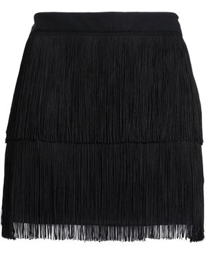 Carla G Mini Skirt Acetate, Viscose, Elastane - Black