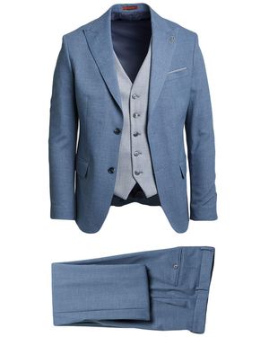 SUIT SARTORIA Suit Viscose, Pes, Elastane - Blue