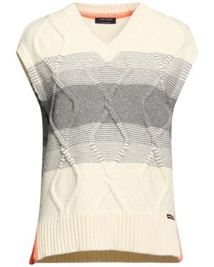 Saint James Cream Sweater Wool - Gray