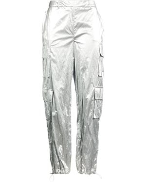 Jijil Trousers Viscose, Polyester, Cotton, Polyurethane, Metallic Fibre - Grey