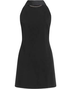 Imperial Mini Dress Polyester, Elastane - Black