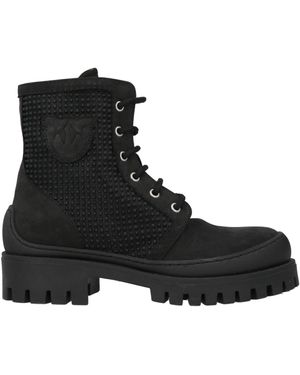 Pinko Ankle Boots Leather - Black