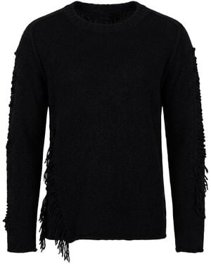 Masnada Sweater Virgin Wool, Polyamide, Cashmere, Elastane - Black