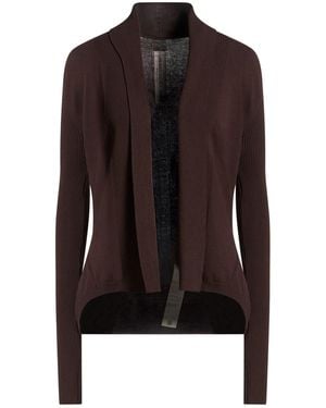 Rick Owens Cardigan Viscose, Polyester - Brown