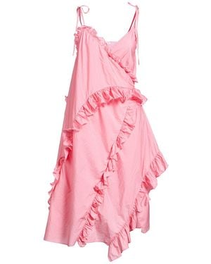 Cecilie Bahnsen Midi Dress - Pink