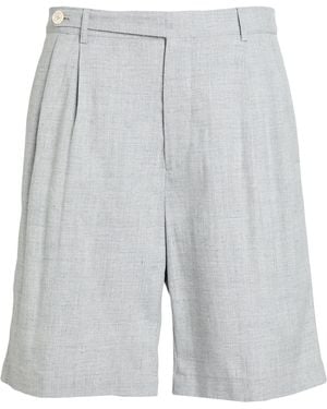 Brunello Cucinelli Shorts & Bermuda Shorts Linen, Wool - Grey