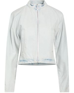 Alaïa Denim Outerwear Cotton, Polyurethane - Blue