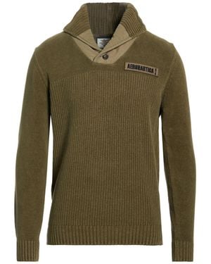 Aeronautica Militare Military Jumper Cotton - Green
