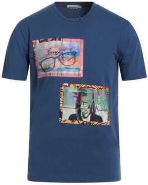 Daniele Alessandrini T-Shirt Cotton - Blue