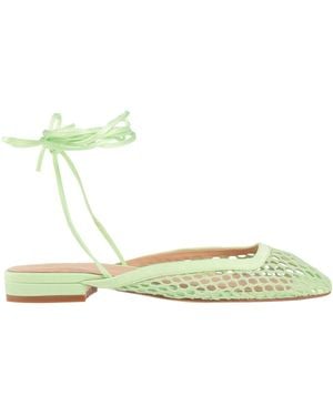 Gaelle Paris Ballet Flats - Green
