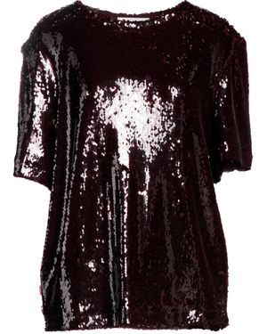 SOLOTRE Top Polyester, Elastane - Black