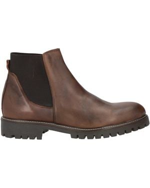 Calpierre Ankle Boots Leather - Brown