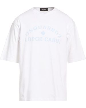 DSquared² T-Shirt Cotton - White
